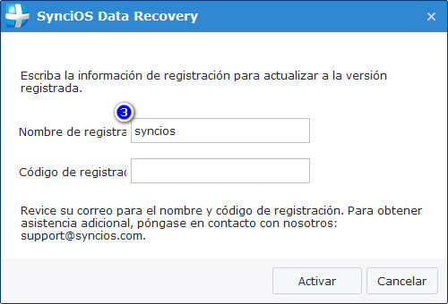 register syncios data recovery windows version