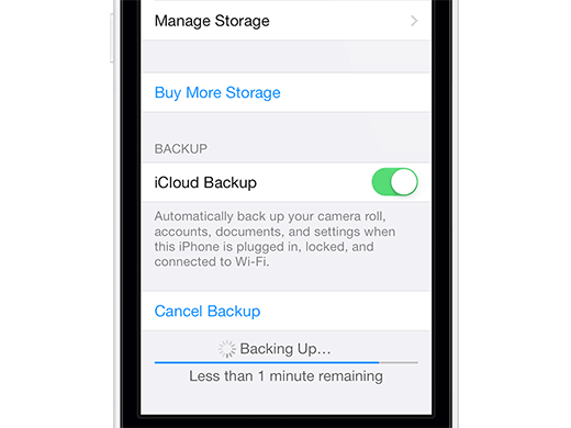 backup notas con iCloud