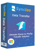 Product box of syncios data transfer