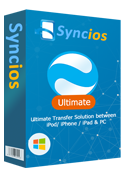 Product box of Syncios
