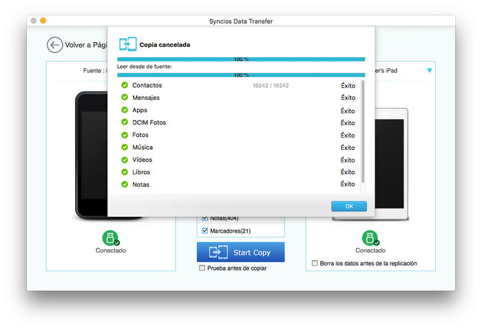 Transfer ipod content to iphone progress