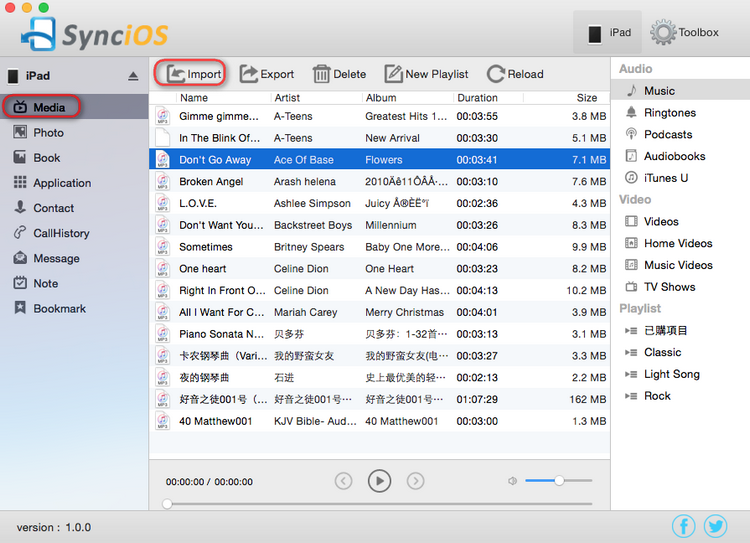 import itunes music to iPhone