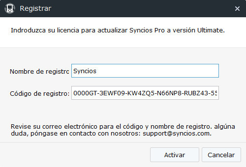 Register Syncios iOS Manager